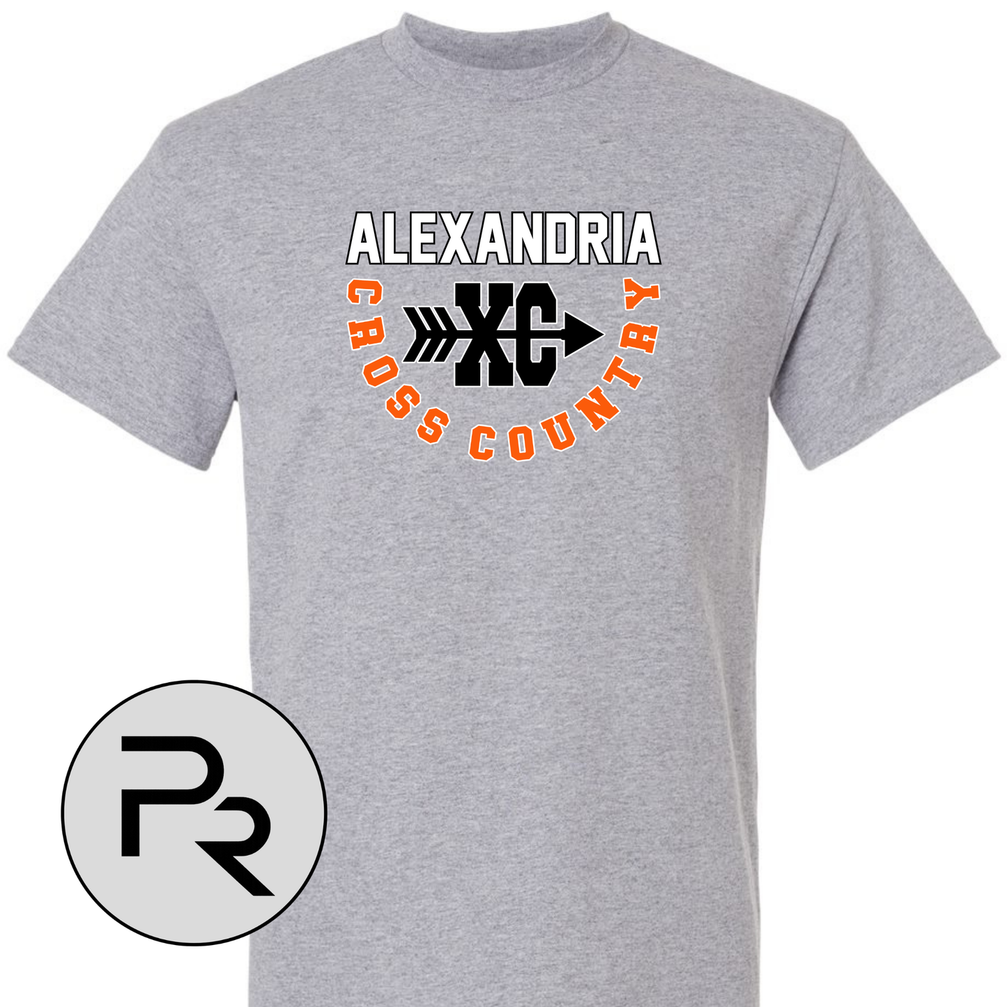 AHS XC - GRAY TRI COLOR