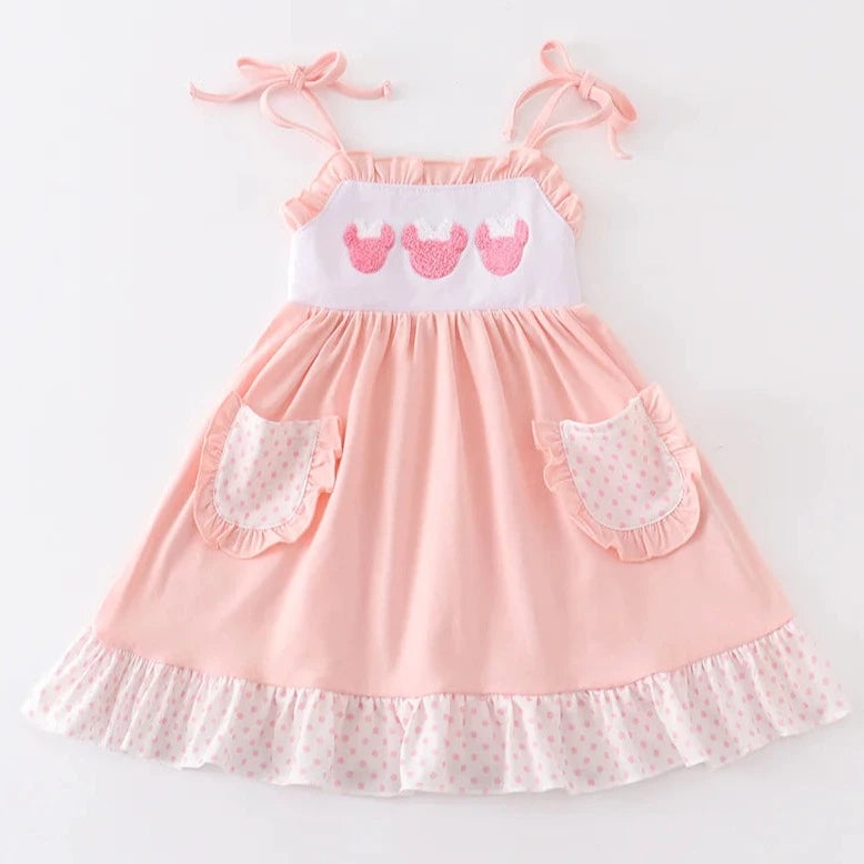 FRENCH KNOT MOUSE DRESS - size 6