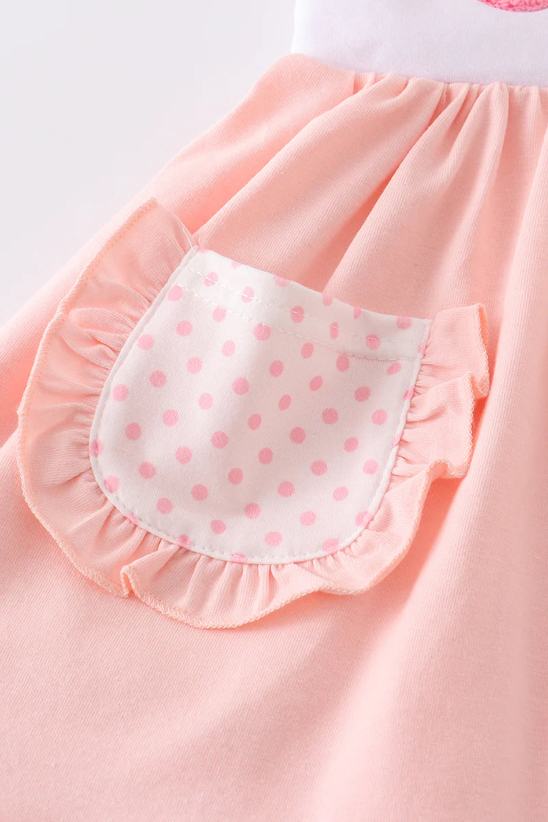 FRENCH KNOT MOUSE DRESS - size 6