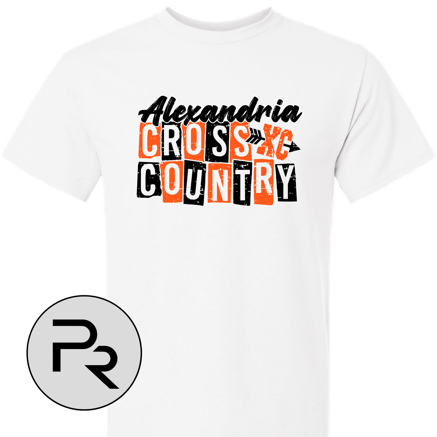 AHS XC - WHITE DISTRESSED