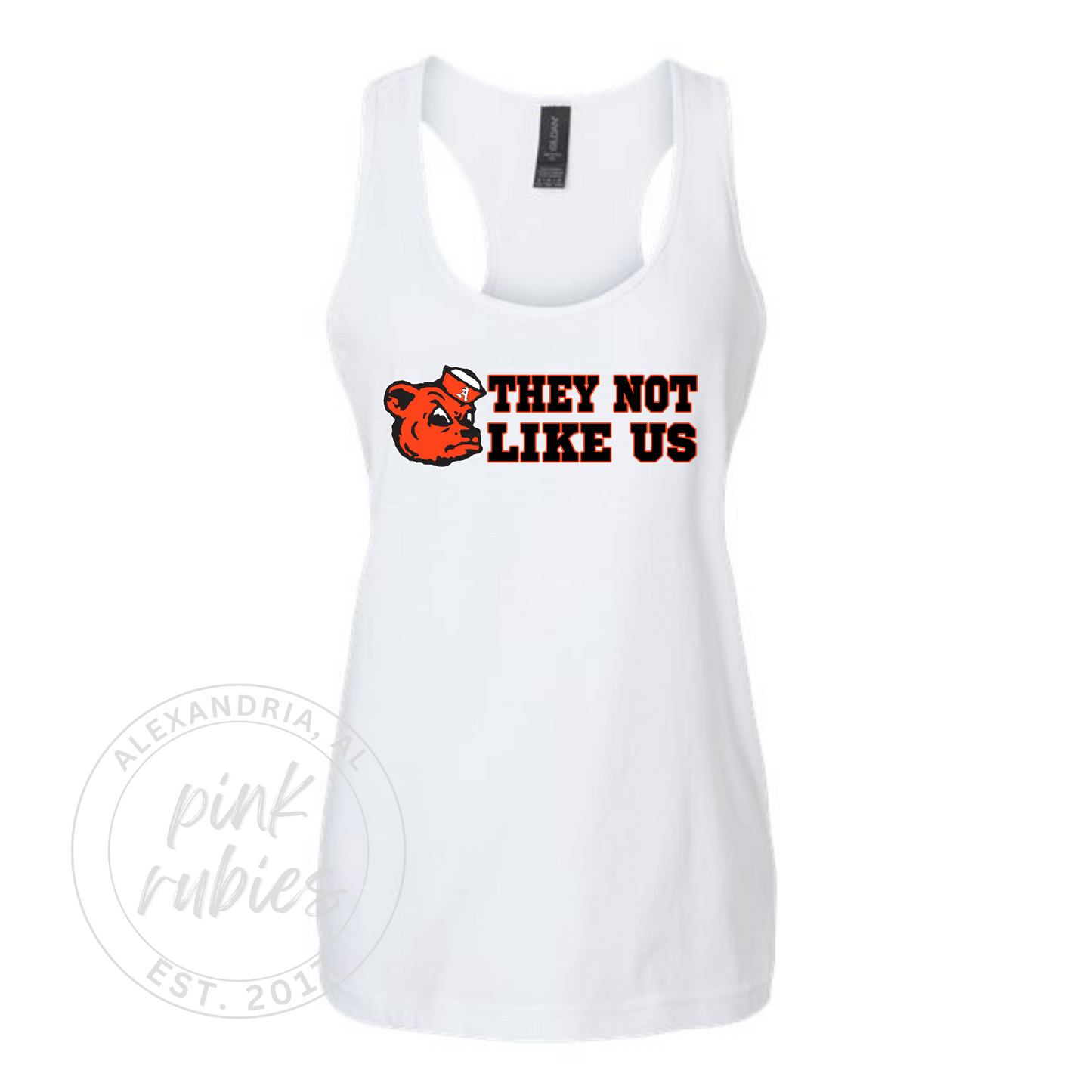CUBBY NOT LIKE RACERBACK TANK