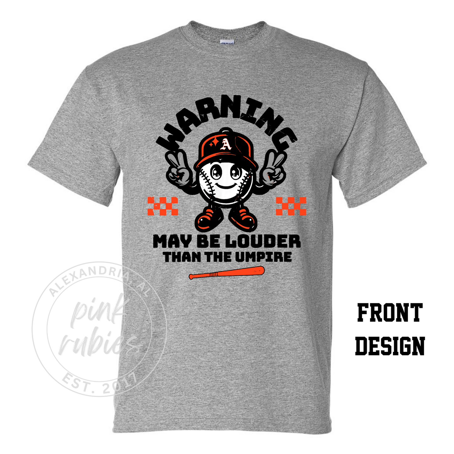 PRESALE - ALEXANDRIA BASEBALL DUDE