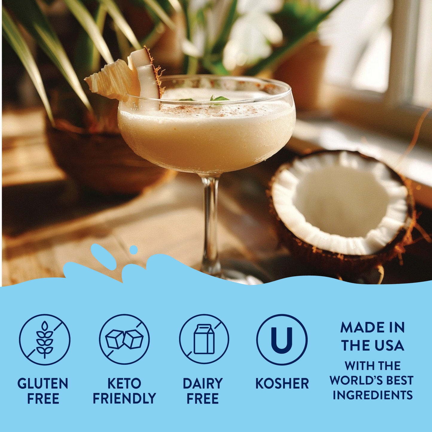 SUGAR FREE COCONUT SYRUP