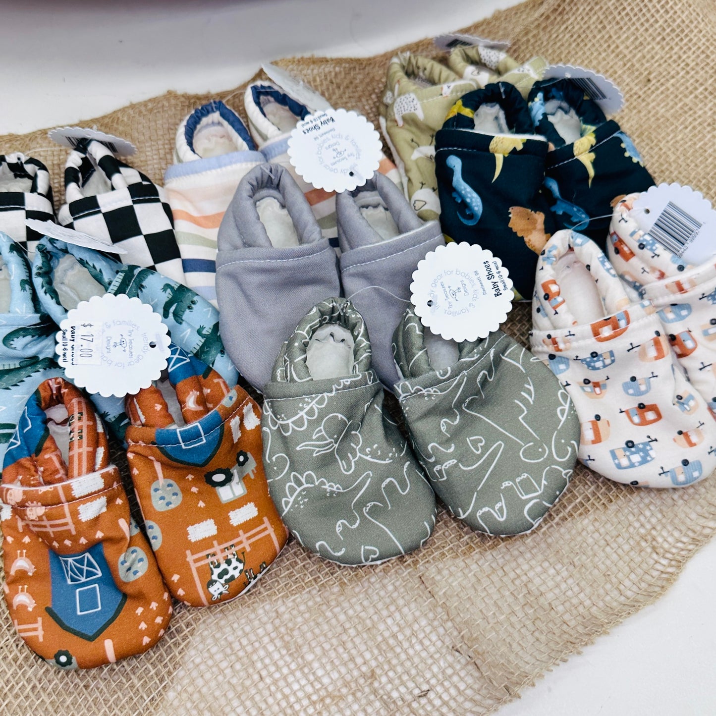 FABRIC BABY SHOES
