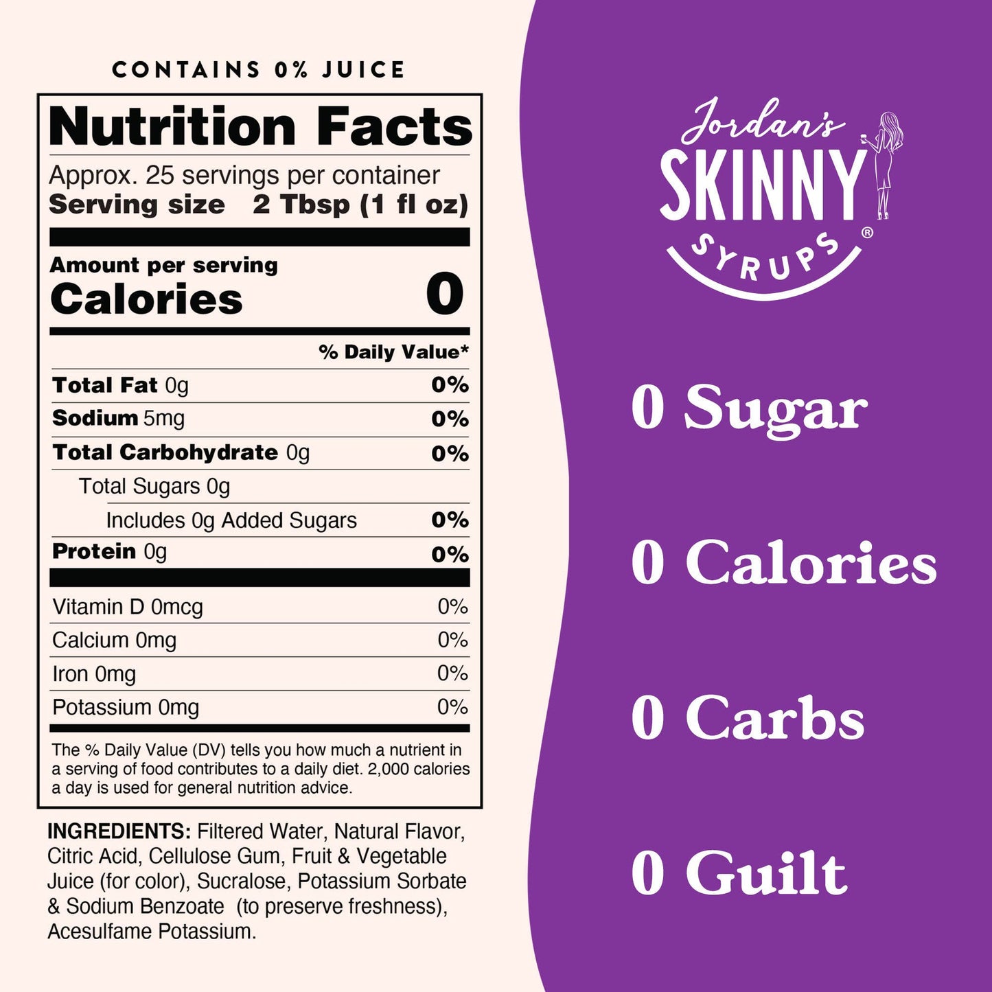 SUGAR FREE BLUEBERRY COBBLER SYRUP