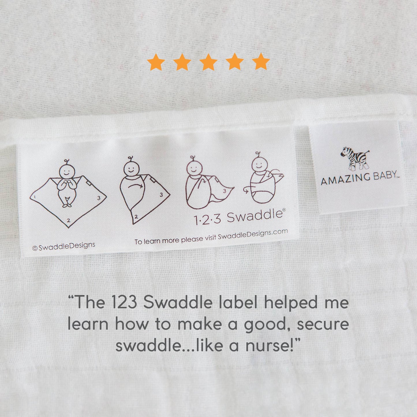 MUSLIN SWADDLE BLANKETS - STARGAZER