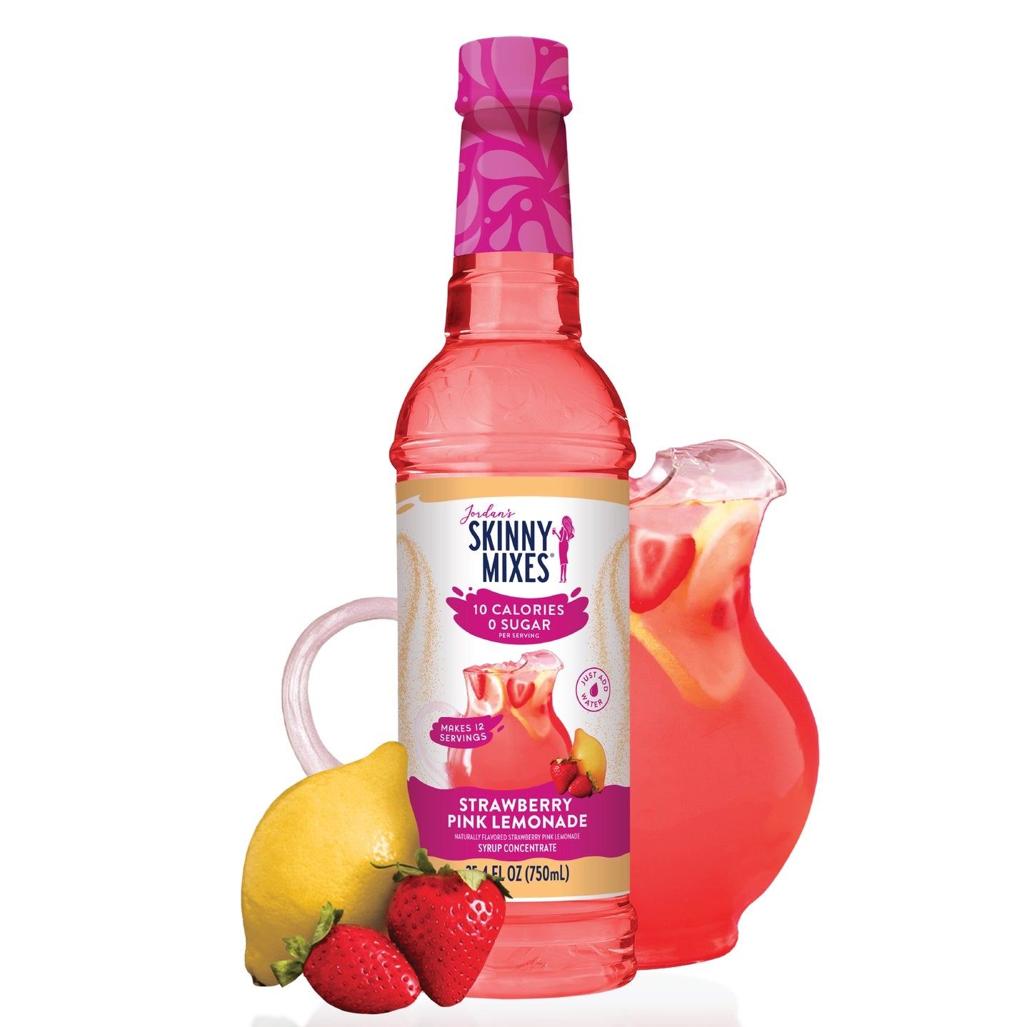 SUGAR FREE STRAWBERRY LEMONADE SYRUP