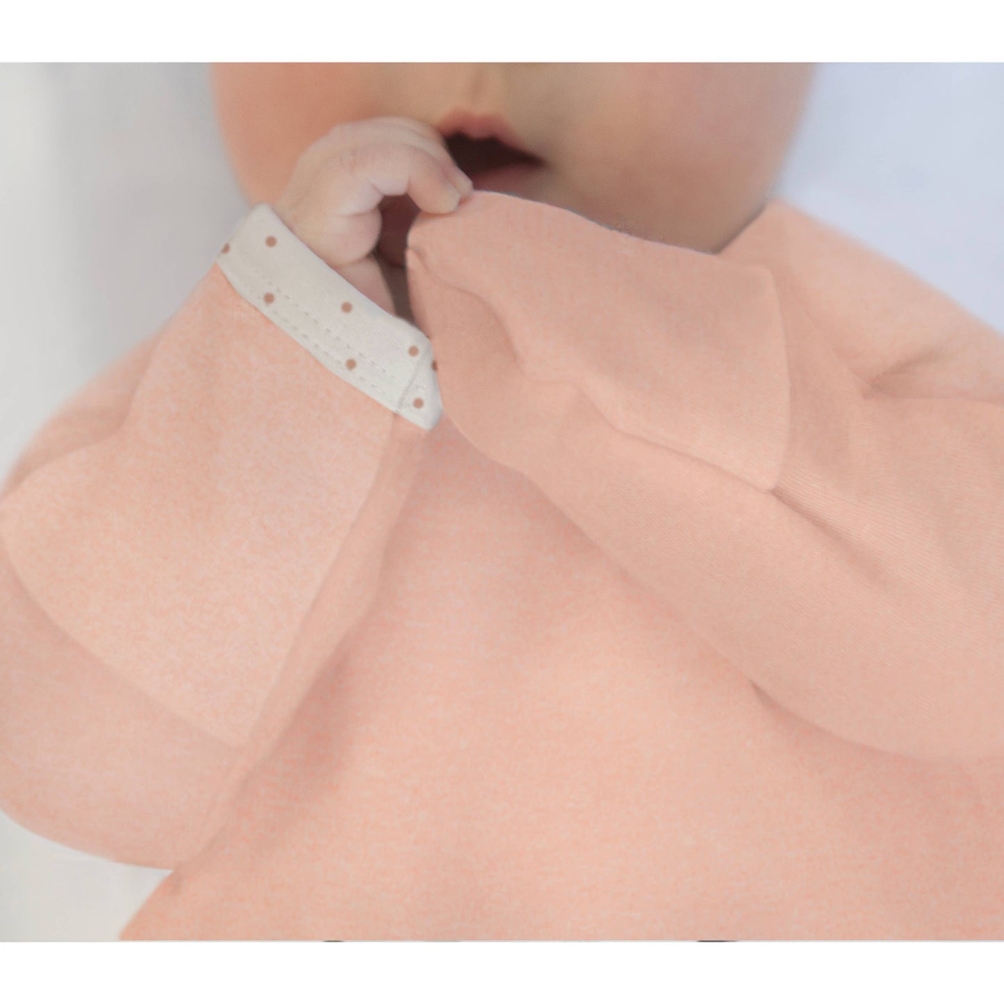 Pajama Gown, Heathered Peach Blush