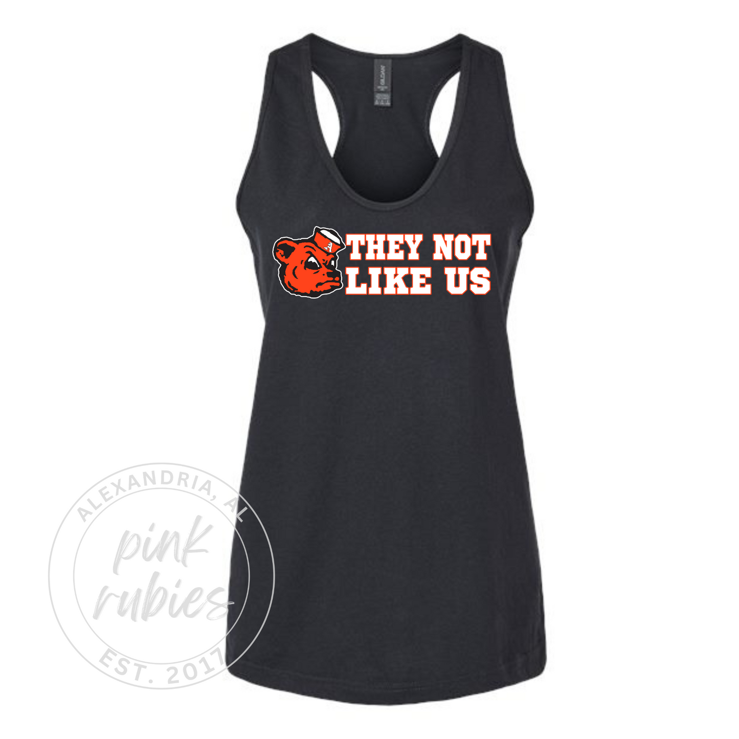 CUBBY NOT LIKE RACERBACK TANK