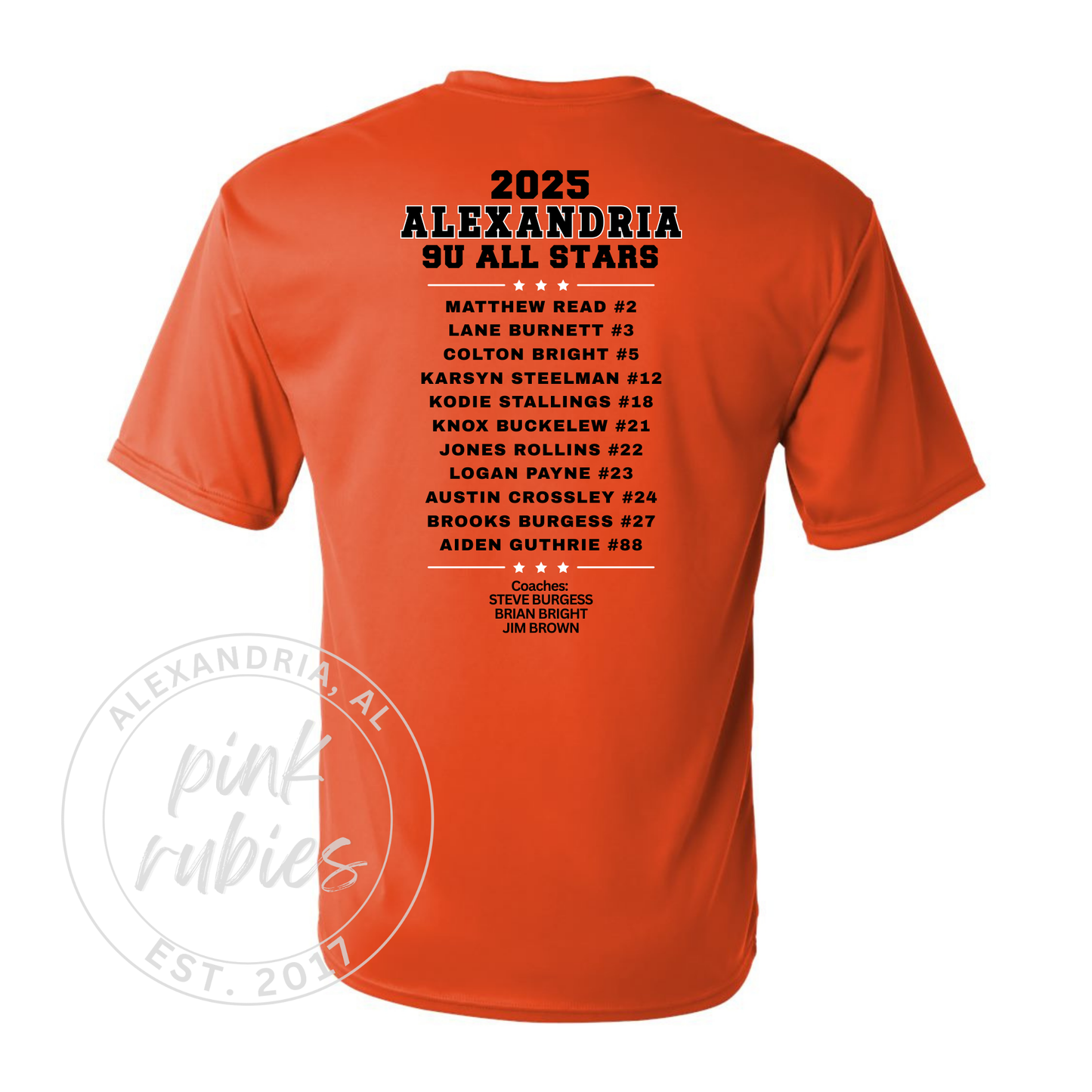 ORANGE ALEXANDRIA 9U ALL-STARS