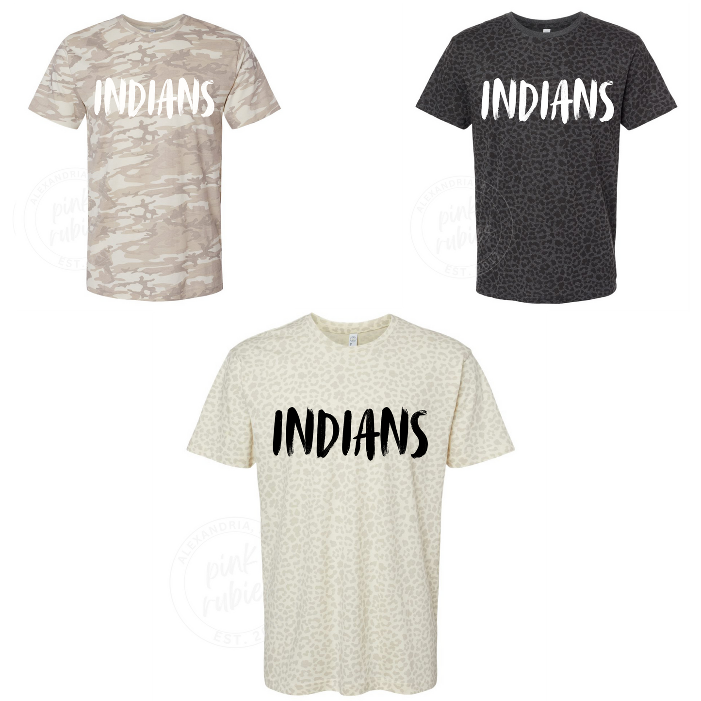 INDIANS MASCOT TEE