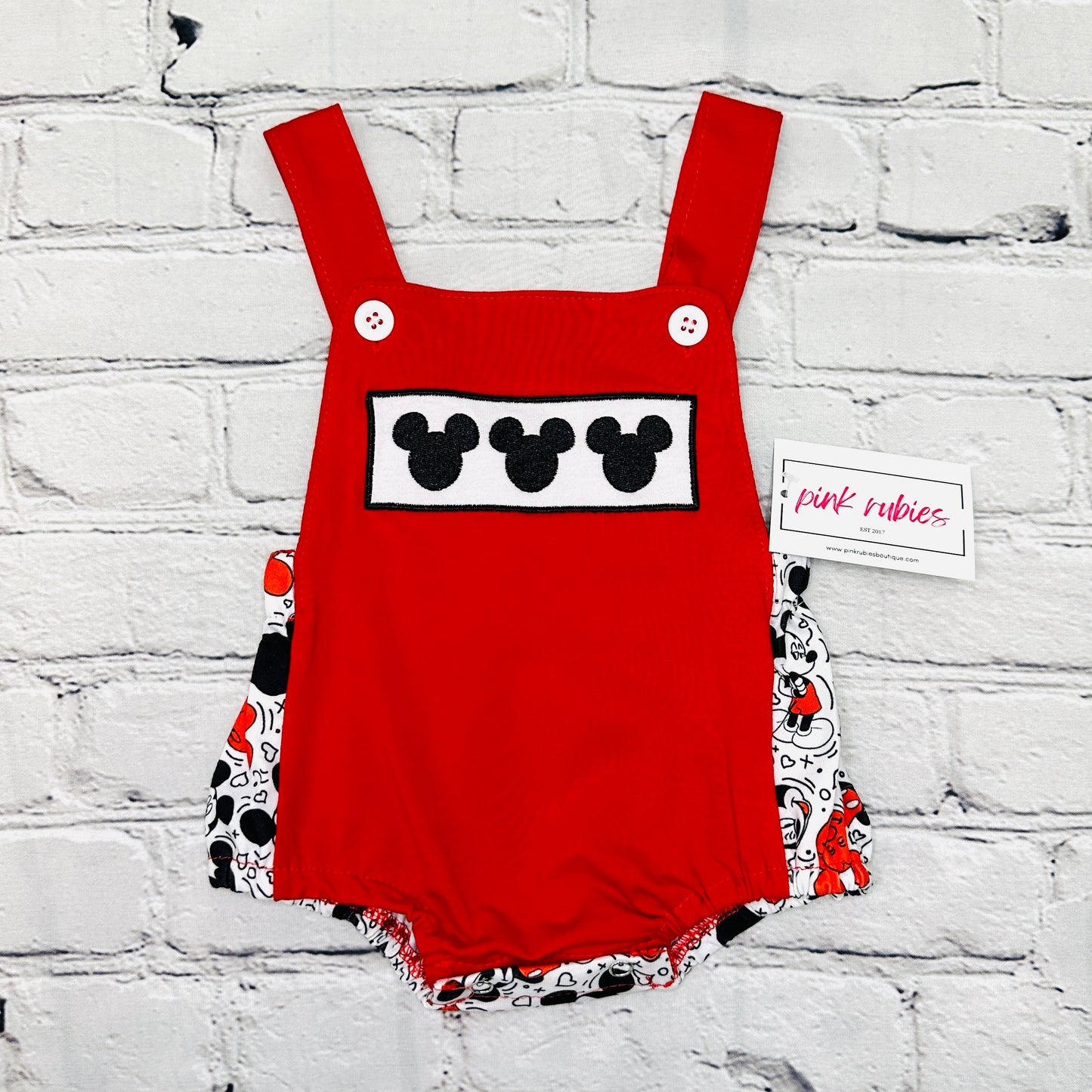 RED MOUSE BUBBLE - 18M
