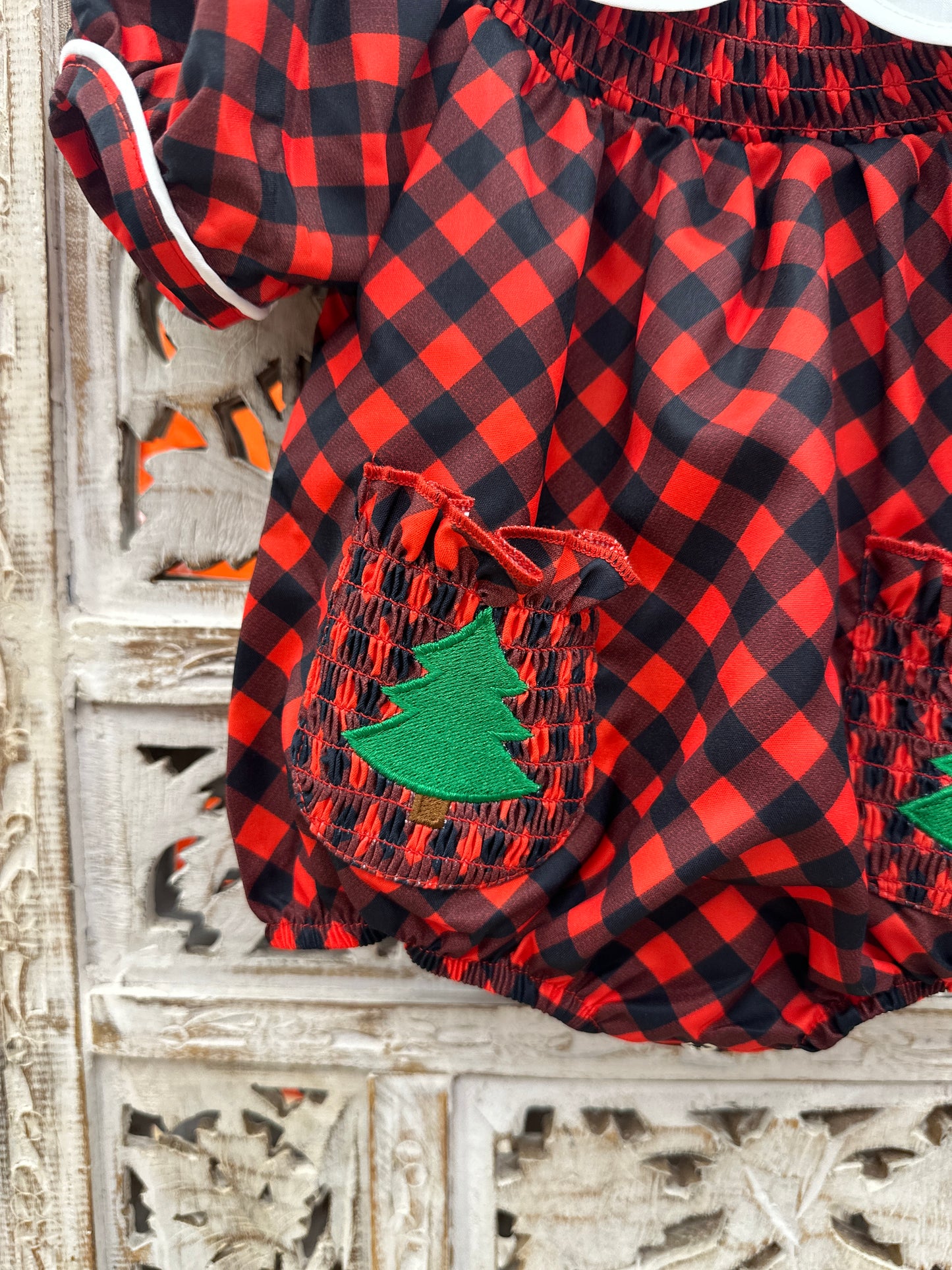 BUFFALO PLAID BUBBLE - 0/3M