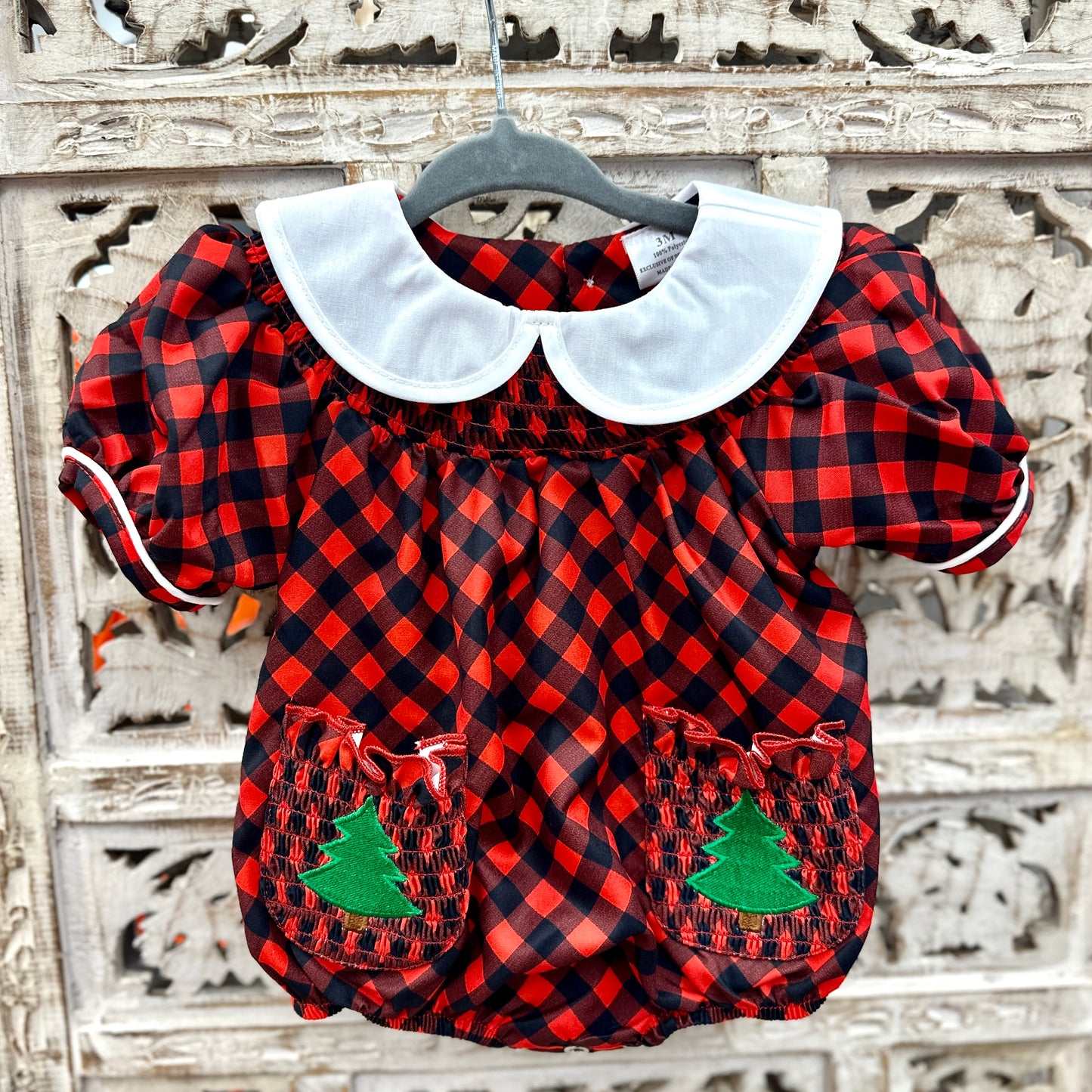 BUFFALO PLAID BUBBLE - 0/3M
