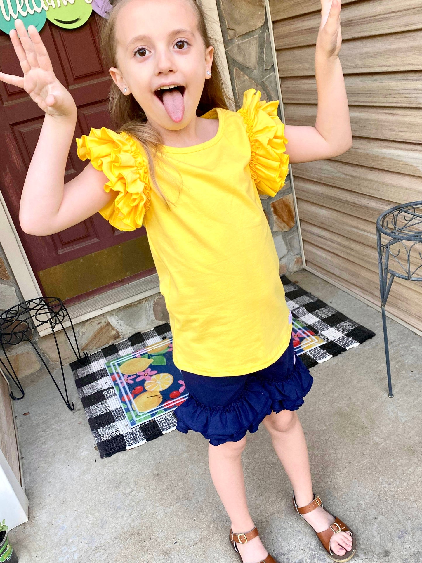 YELLOW FLUTTER TANK - 18M