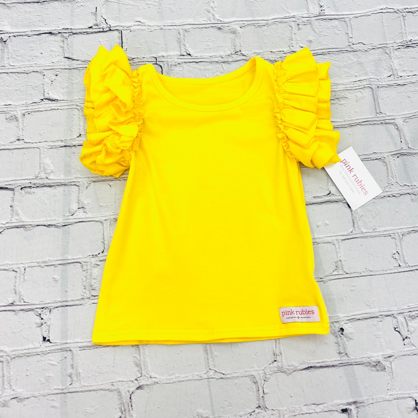 YELLOW FLUTTER TANK - 18M