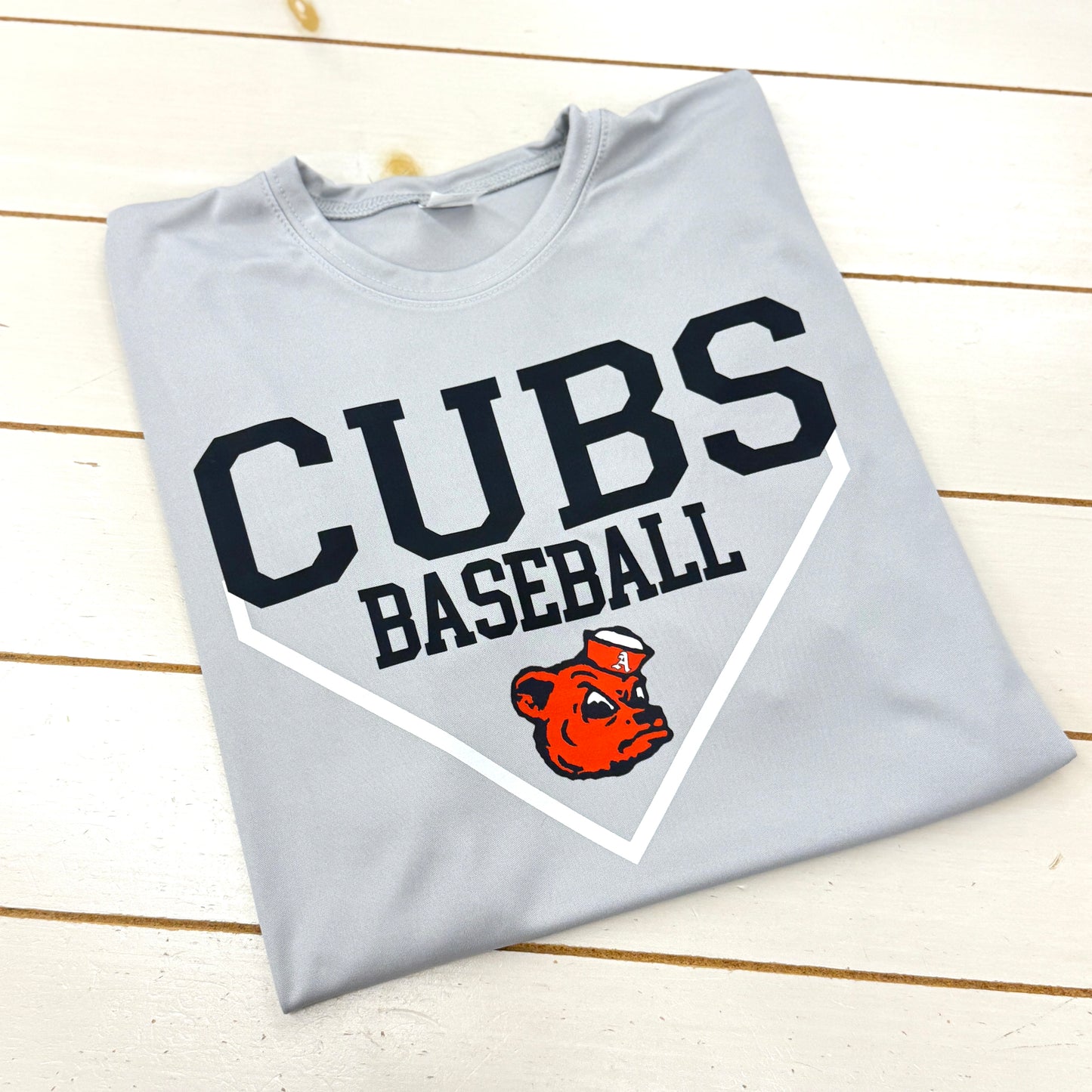 SILVER CUBS PLATE