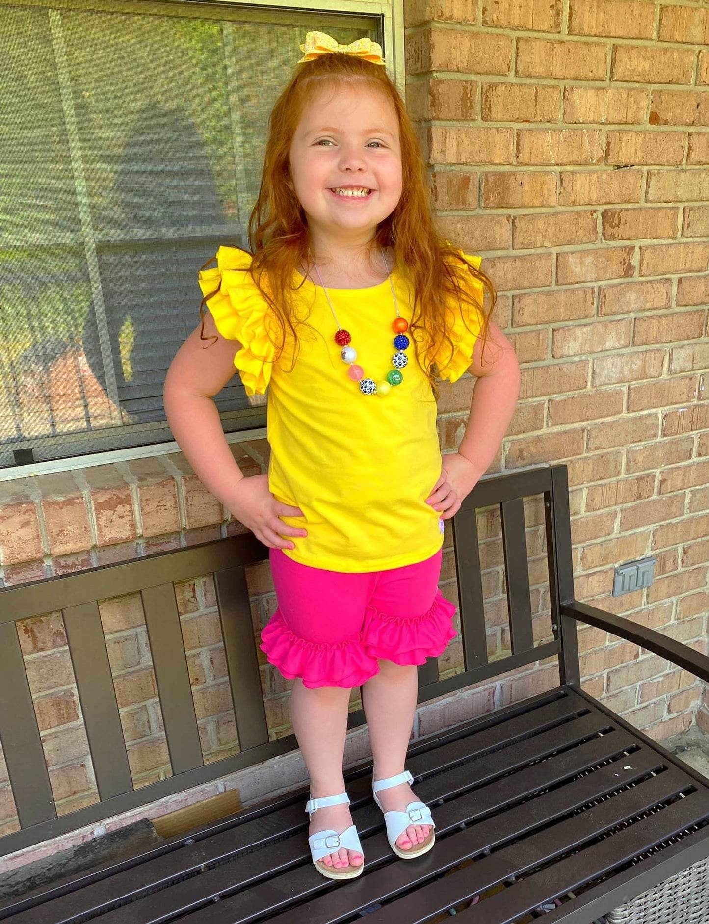 YELLOW FLUTTER TANK - 18M