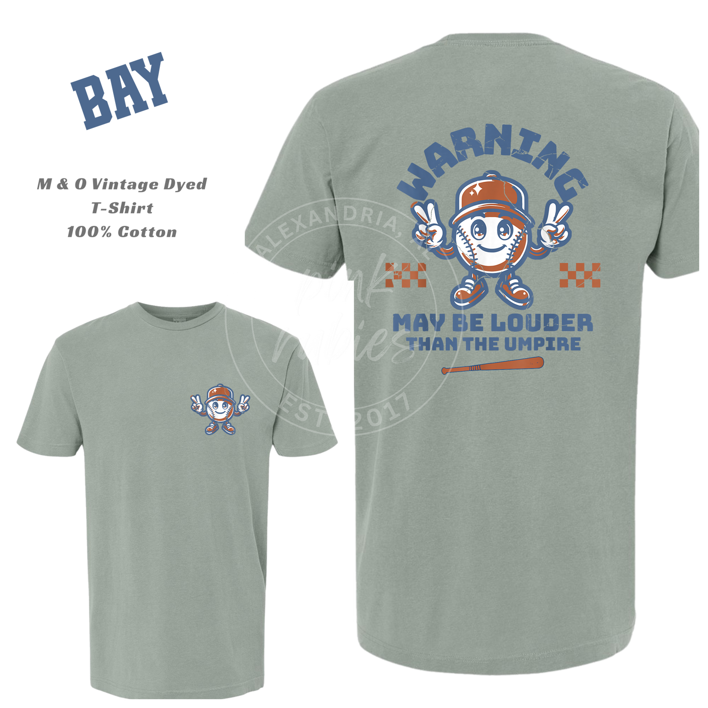 LOUDER THAN THE UMPIRE VINTAGE TEE