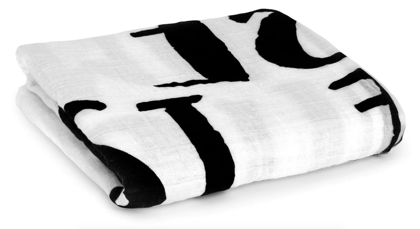 "SHE IS MORE PRECIOUS THAN RUBIES" SWADDLE BLANKET (Proverbs 3:15)