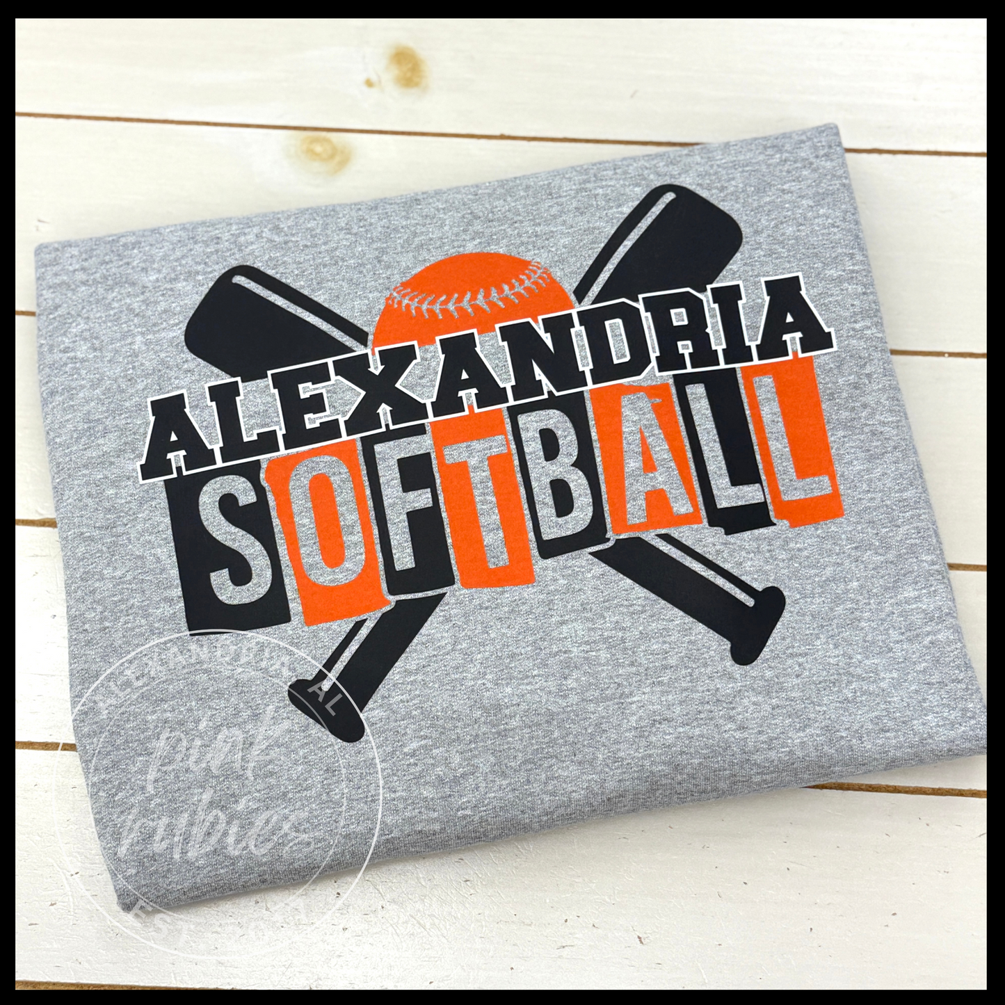 ALEXANDRIA SOFTBALL DISTRESSED BATS