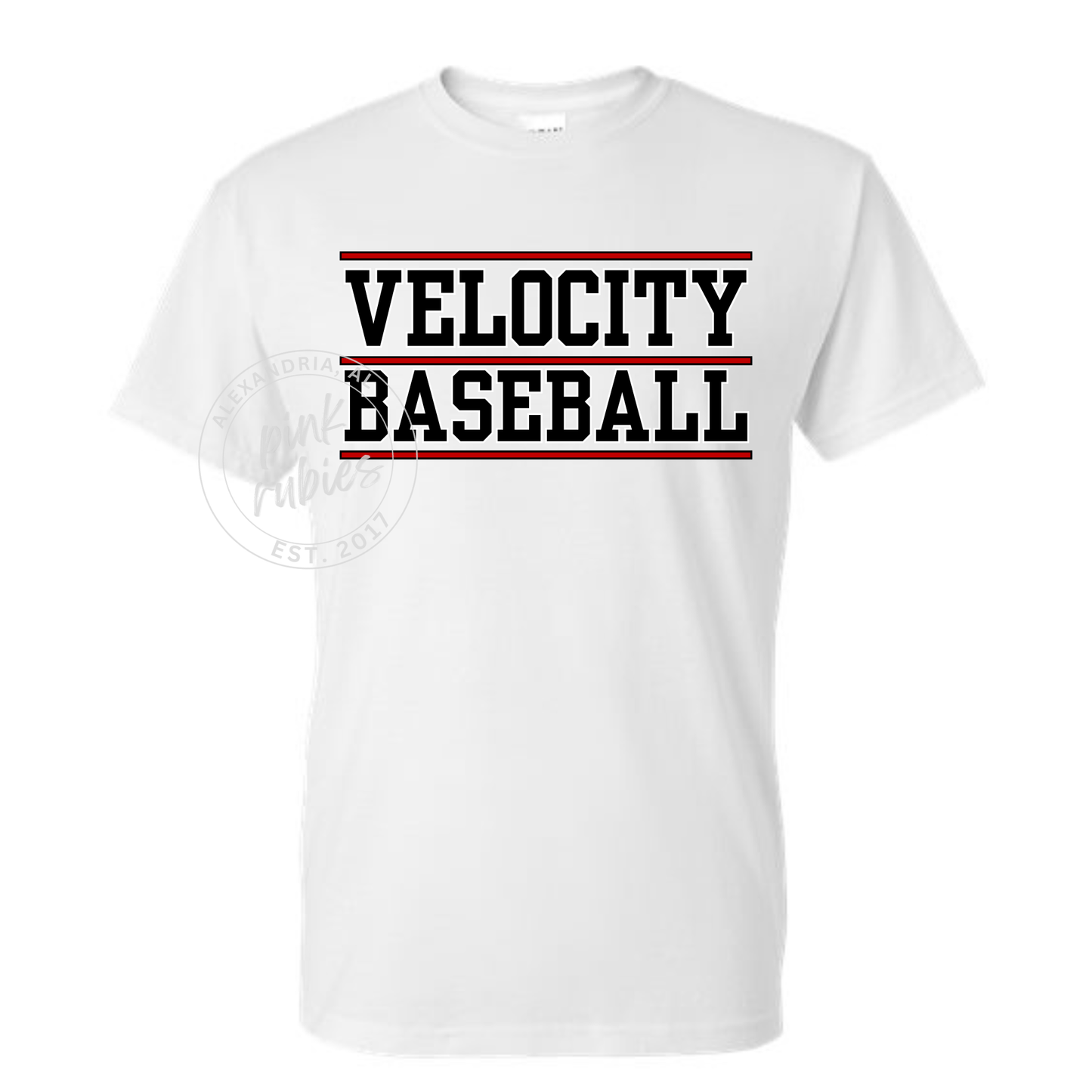 WHITE VELOCITY BASEBALL - STACKED