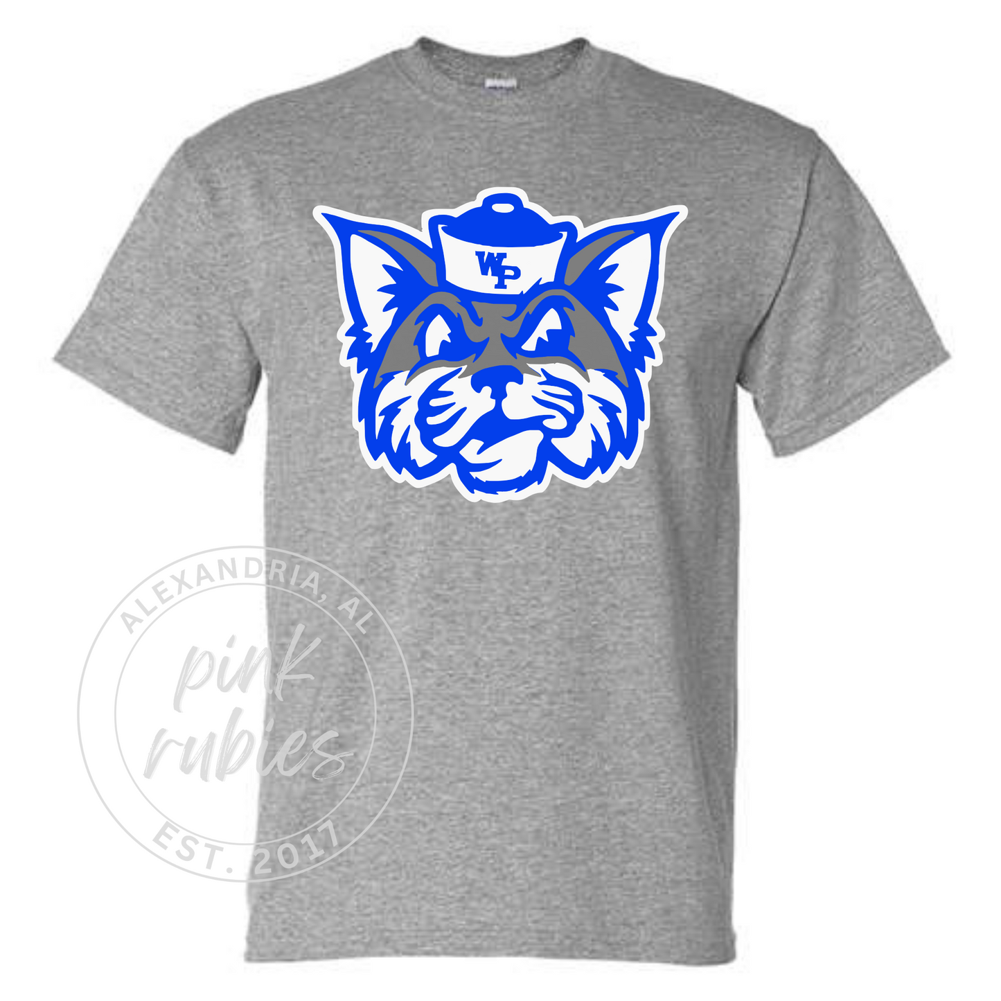 WILDCAT MASCOT - GRAY