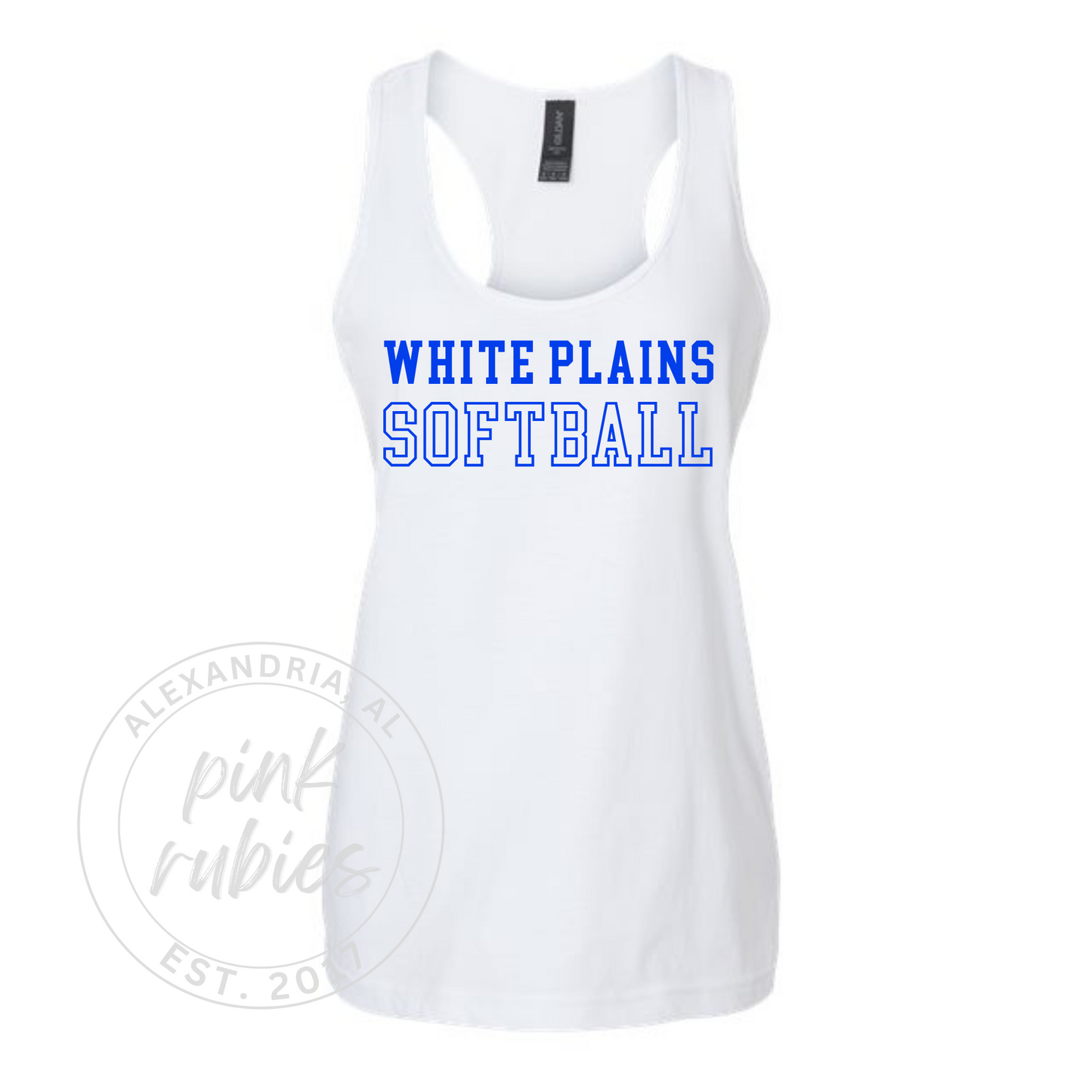 WP SOFTBALL RACERBACK TANK