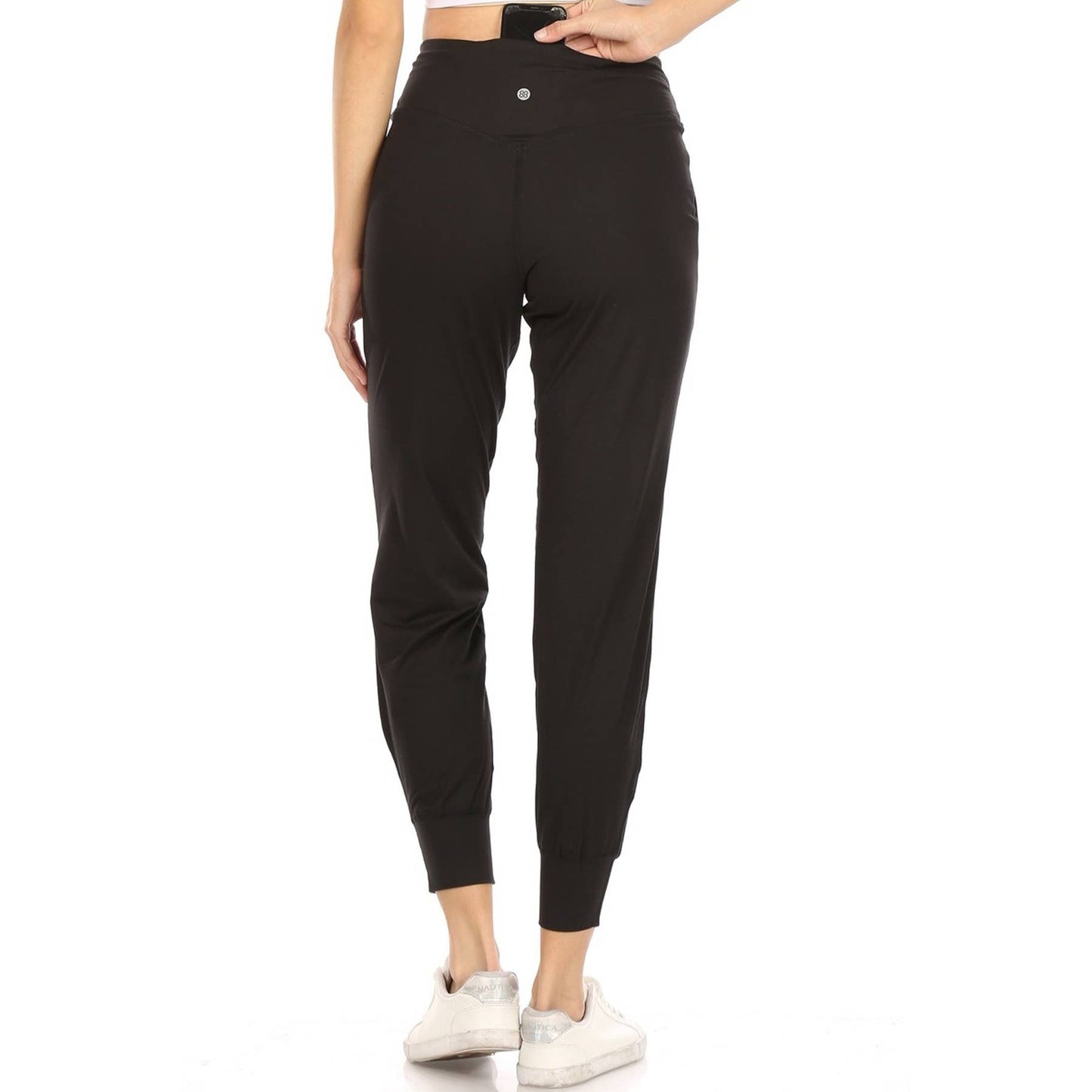 SLIM FIT ACTIVEWEAR JOGGERS - BLACK - 3X