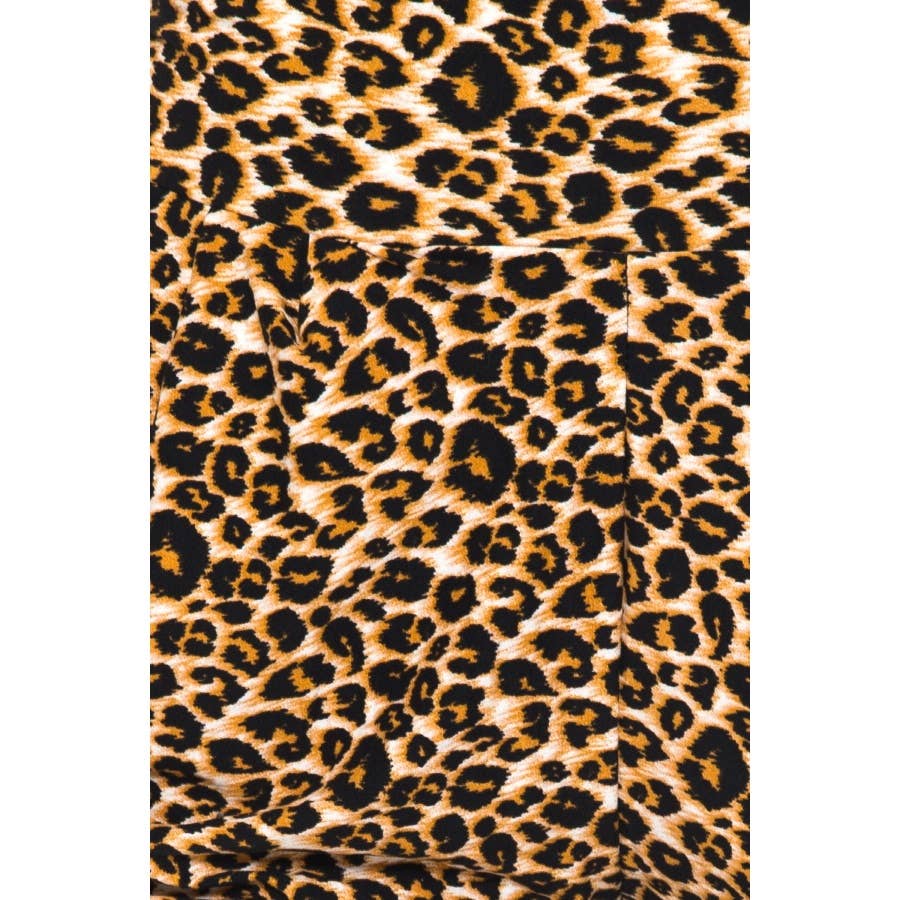 HIGH WAIST HAREM SHORTS - LEOPARD