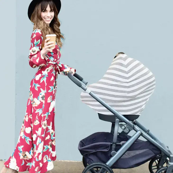 Mom Boss™ GRAY STRIPE 4-in-1