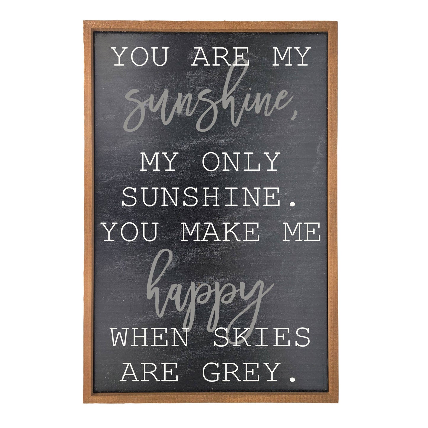 YOU ARE MY SUNSHINE RUSTIC WALL ART