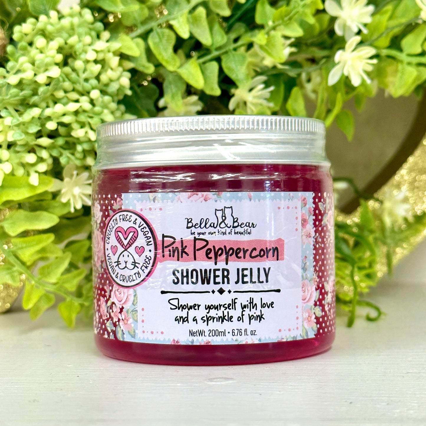PINK PEPPERCORN SHOWER JELLY
