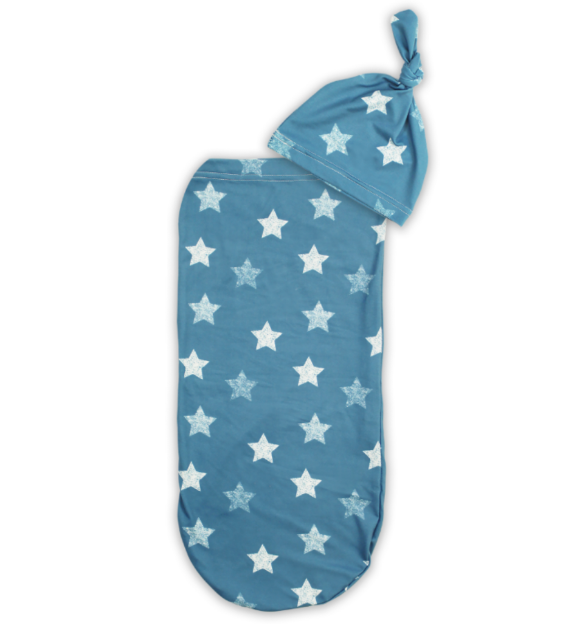 Cutie Cocoon™ Blue Stars Matching Cocoon & Hat Sets