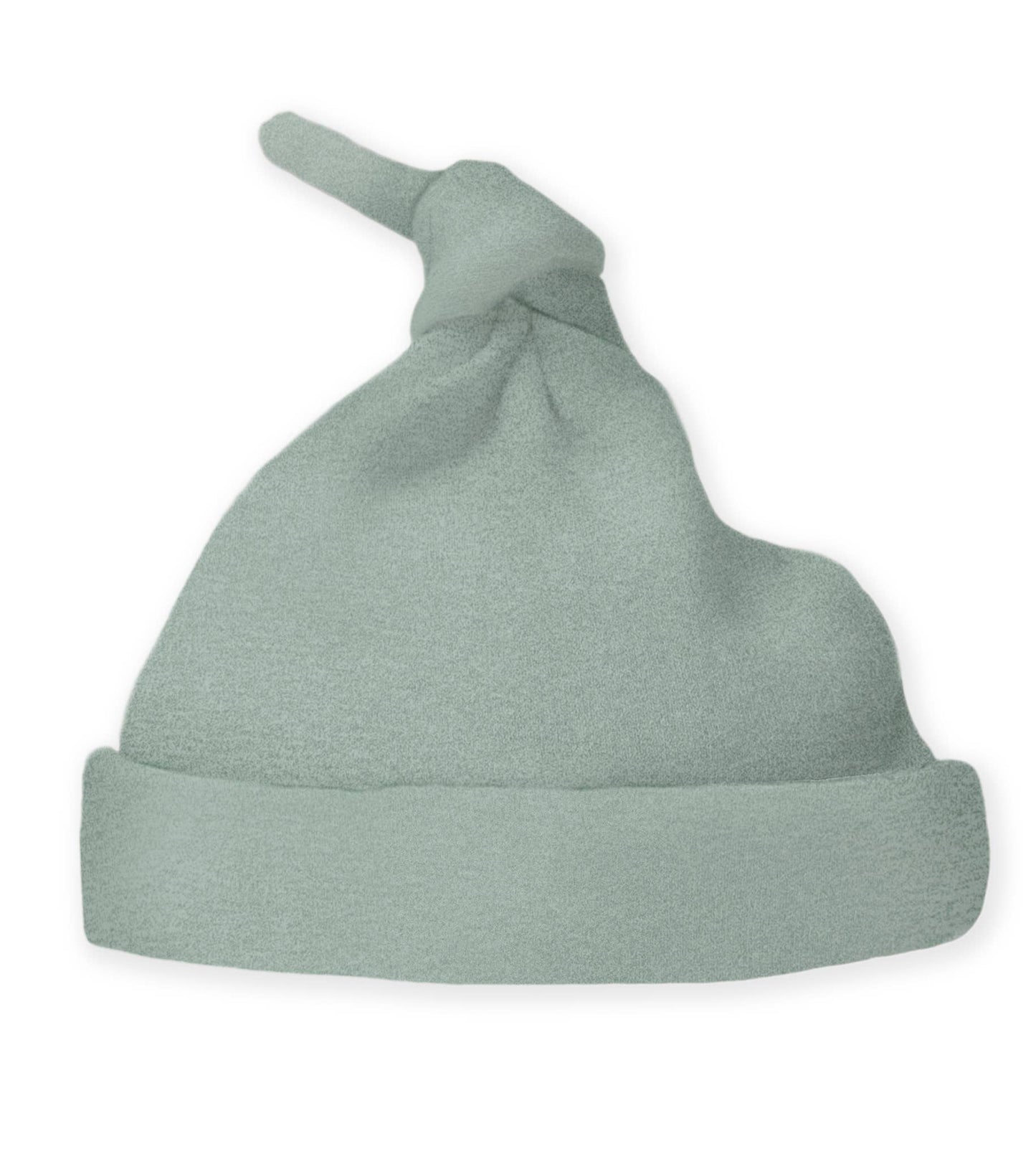 Newborn Hat, Heathered Jadeite