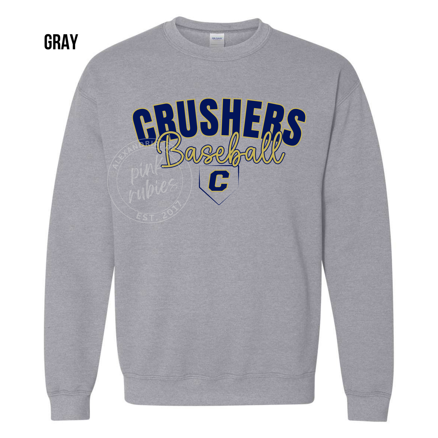 CRUSHERS BASEBALL - PLATE