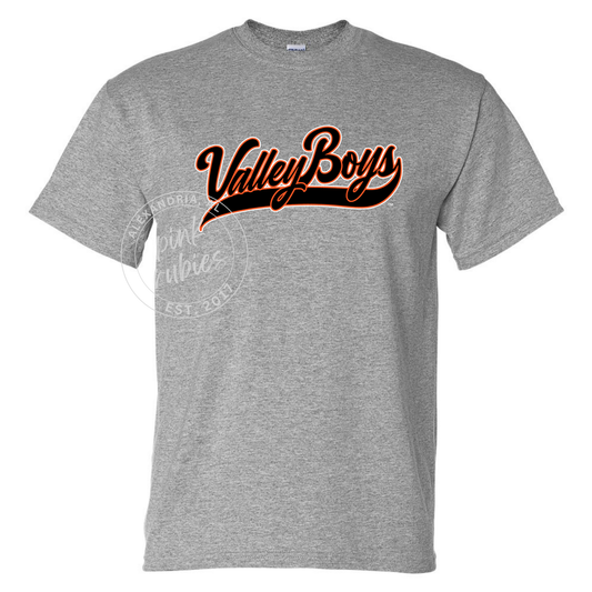 VALLEY BOYS BASEBALL - SCRIPT LOGO