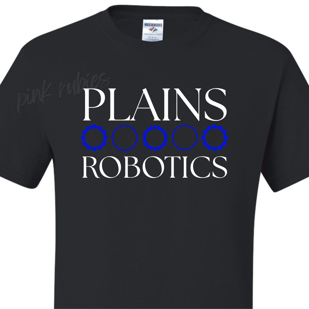 PLAINS ROBOTICS with Gears in center