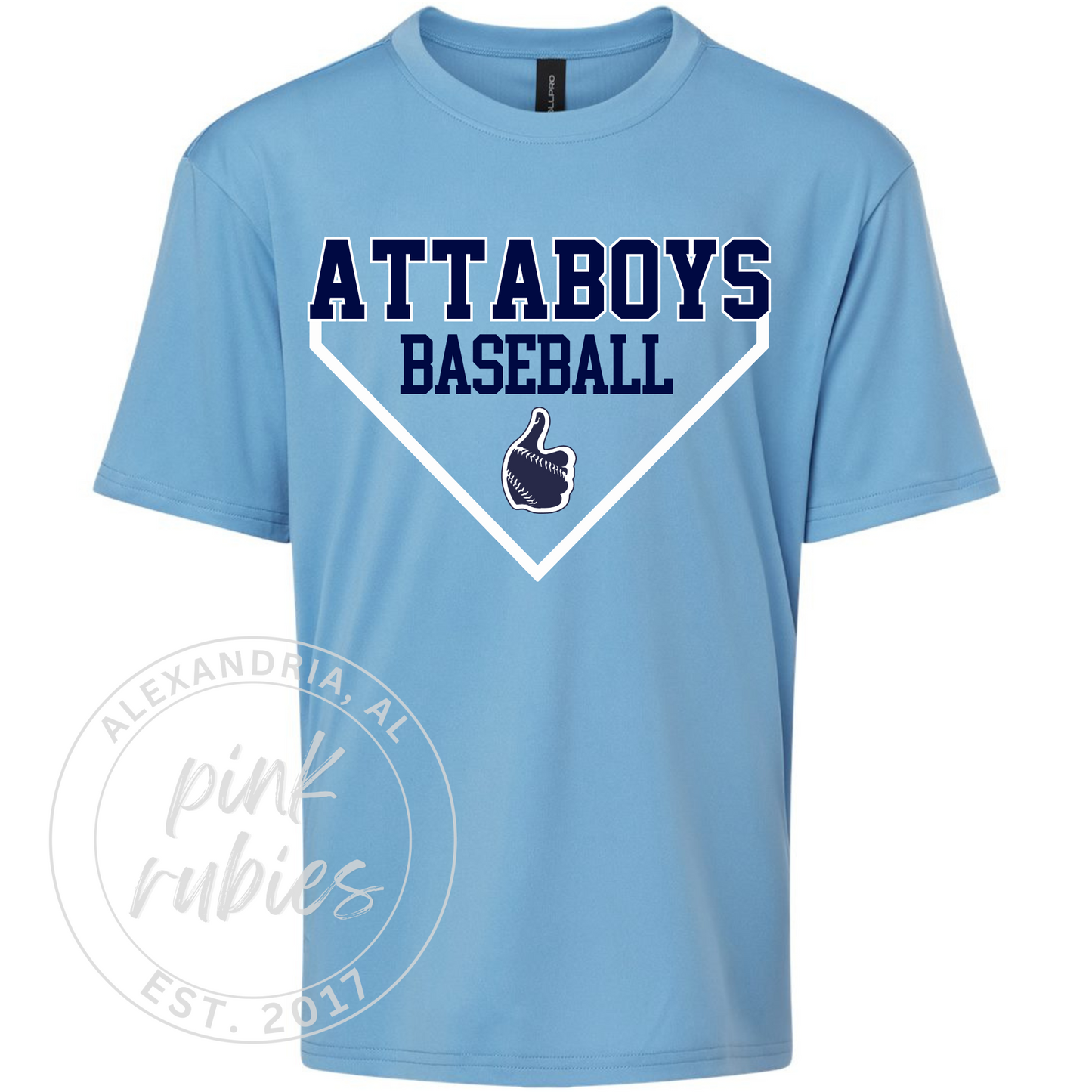 ATTABOYS BLUE DRIFIT - PLATE