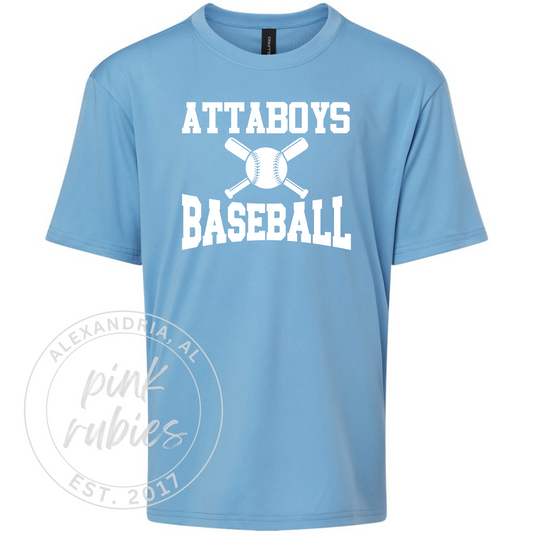 ATTABOYS BLUE DRIFIT - WHITE CROSS BAT