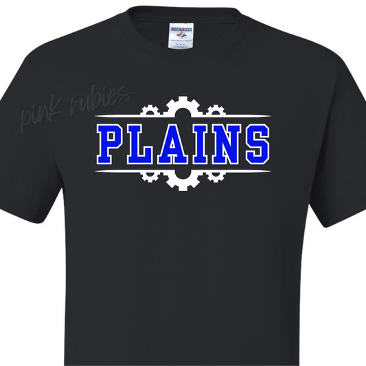 PLAINS with Gear Outline