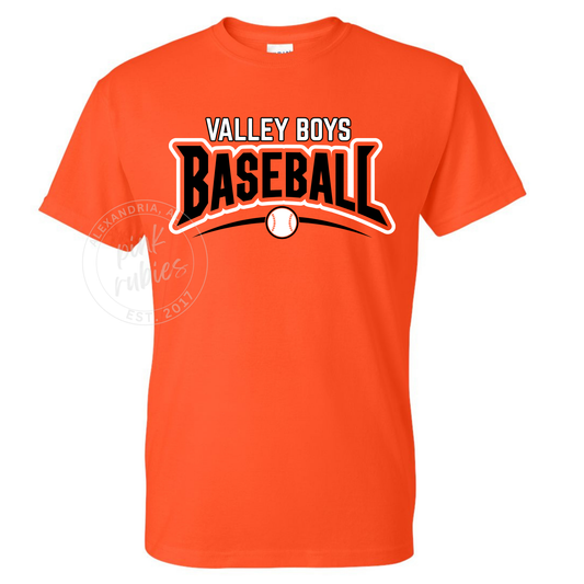 VALLEY BOYS BASEBALL - BIG BLOCK ARCHED