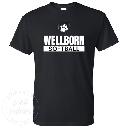 BLACK WELLBORN SOFTBALL #6