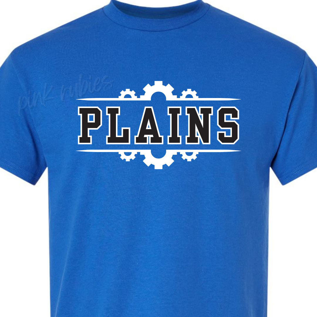 PLAINS with Gear Outline