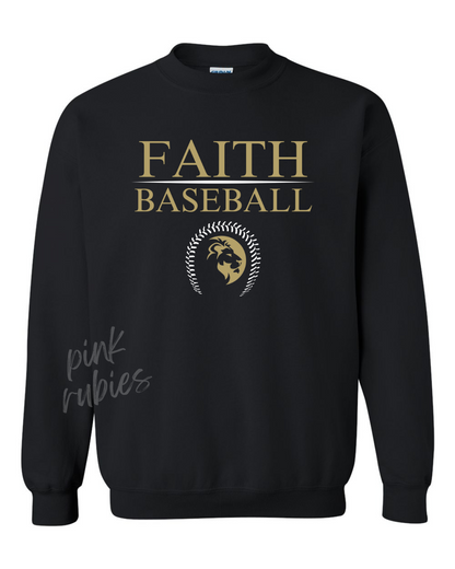 FAITH BASEBALL - LION LOGO at bottom