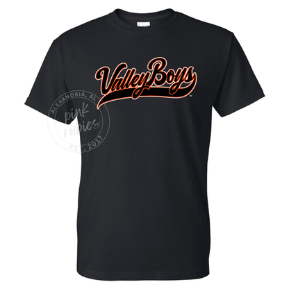 VALLEY BOYS BASEBALL - SCRIPT LOGO