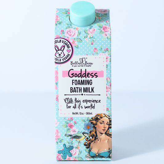 GODDESS FOAMING BATH MILK - 12oz