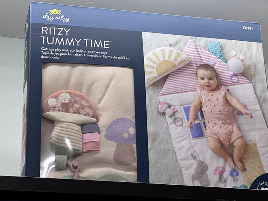 Bitzy Bespoke Ritzy Tummy Time™ Cottage Play Mat