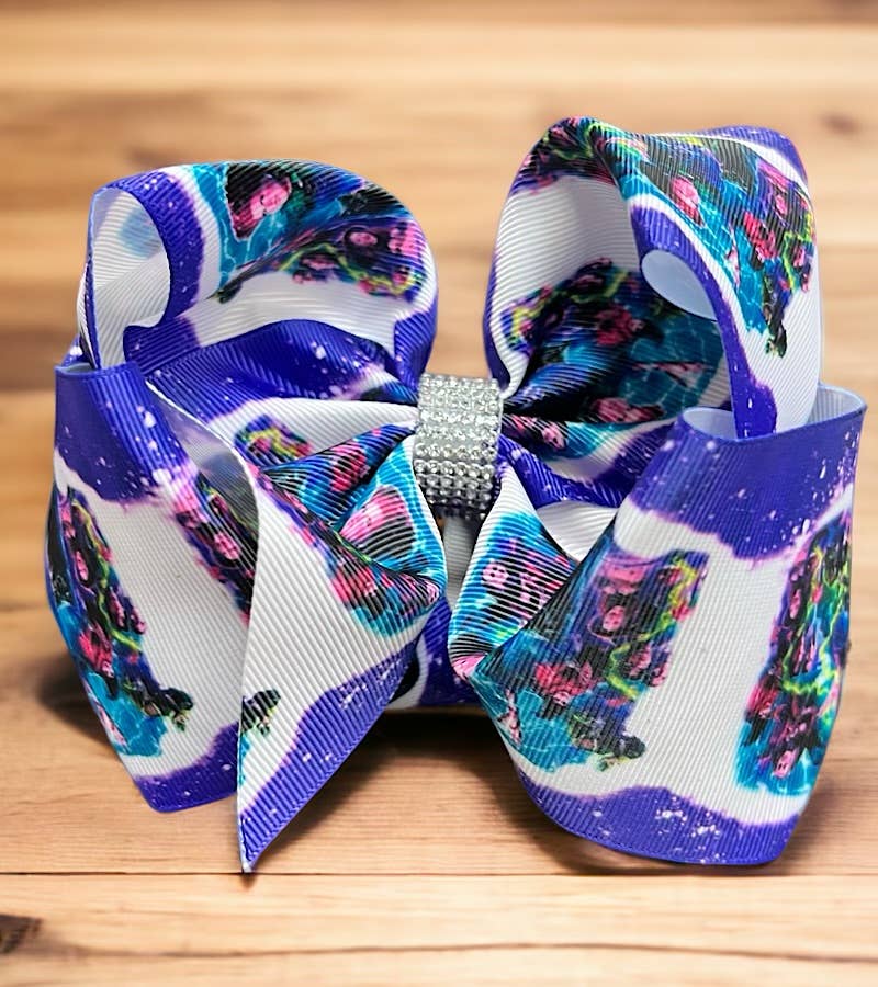 HALLOWEEN PRINTED HAIR BOW