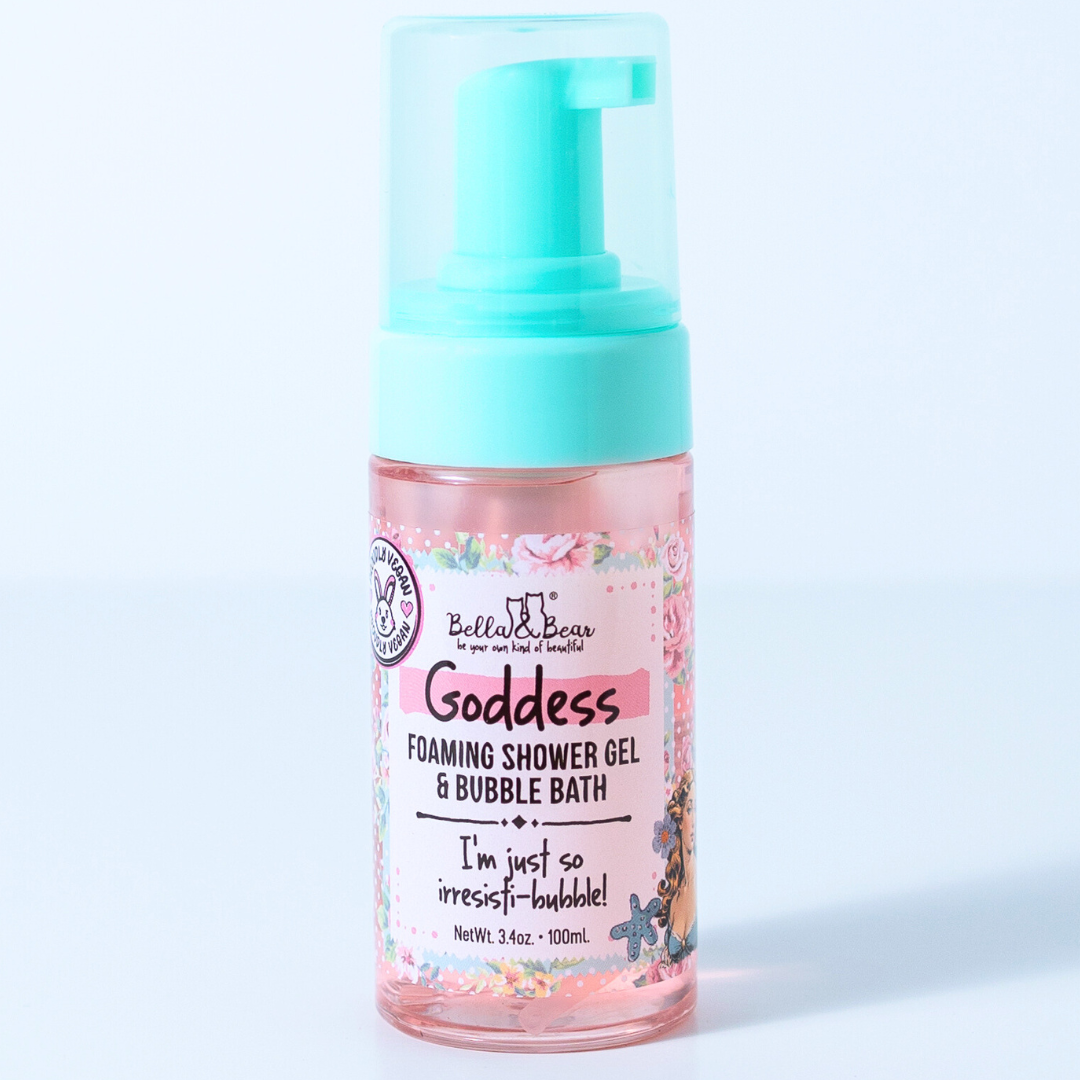 MINI GODDESS FOAMING SHOWER GEL & BUBBLE BATH - 3.4oz